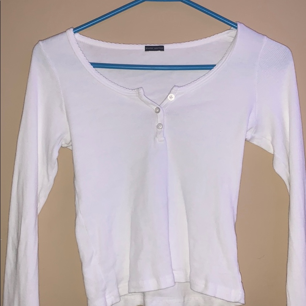 white brandy zelly top🌸